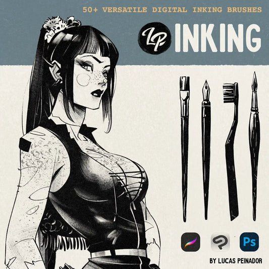 LP Inking Brushes