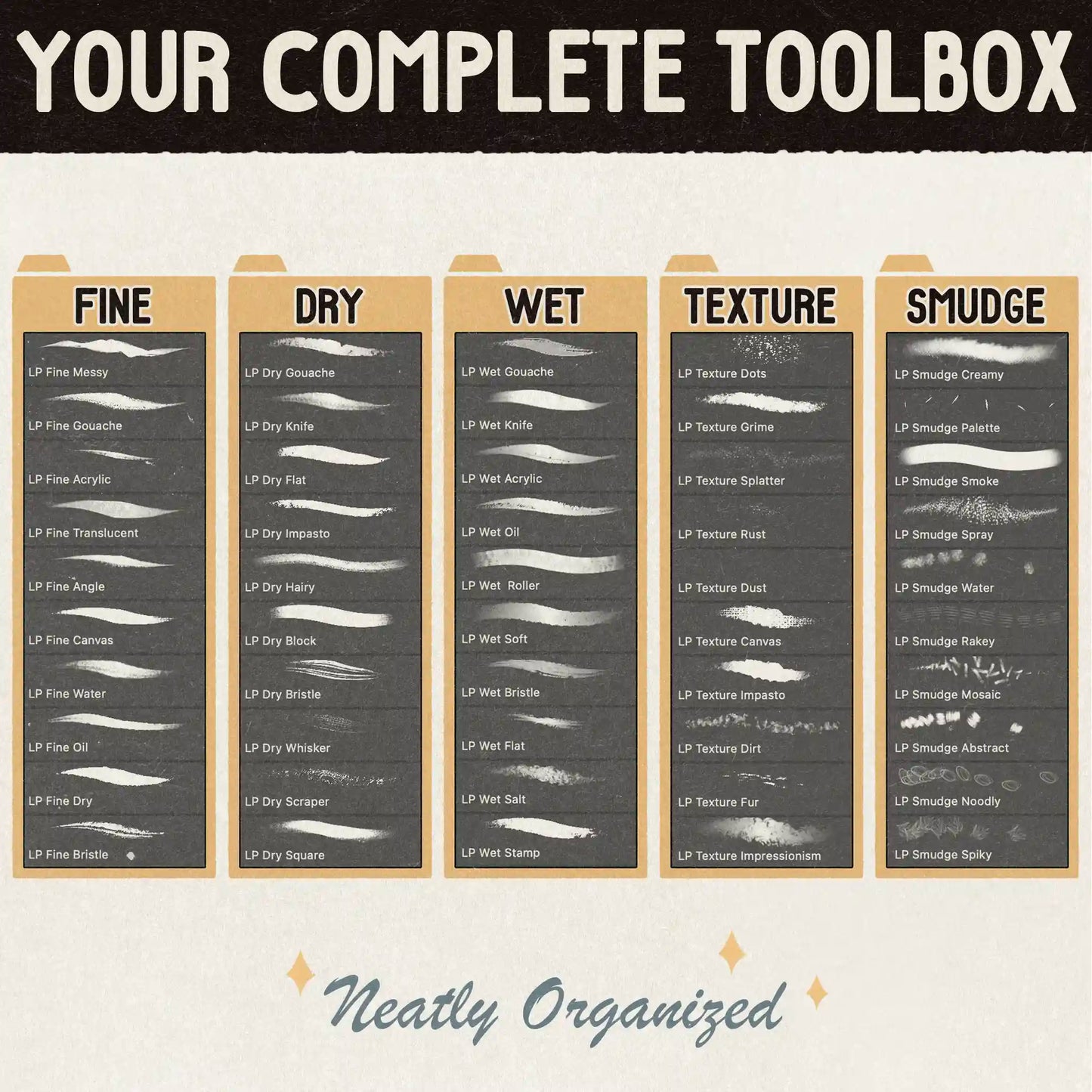 LP Painting Brushes
