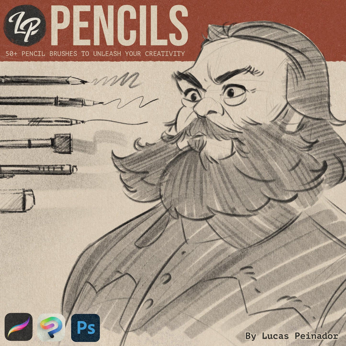 LP Pencil Brushes