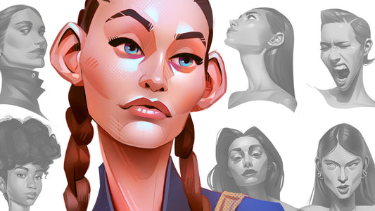 How to Paint Stylized Portraits